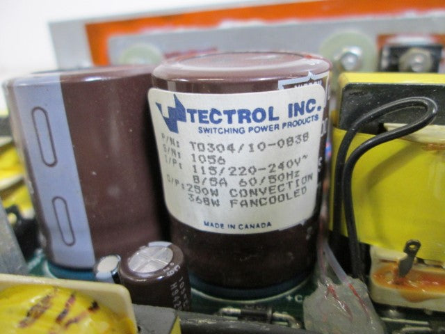 TECTROL INC. POWER SUPPLY T0304/10-0838 *USED*