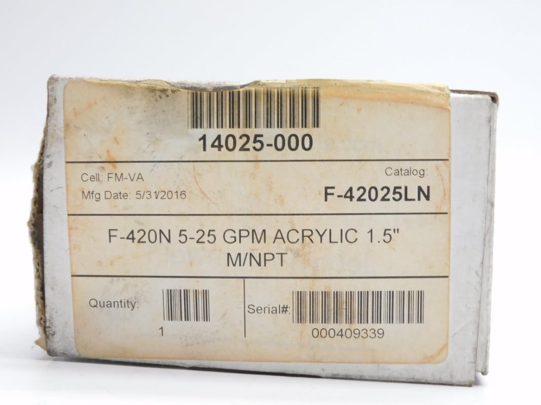 BLUE-WHITE F-42025LN 5-25GPM NSMP