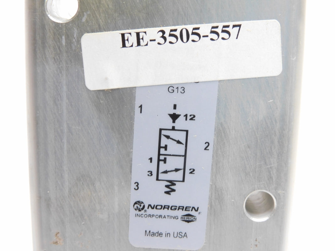 NORGREN EE-3505-557 24VDC 0.05A UNMP