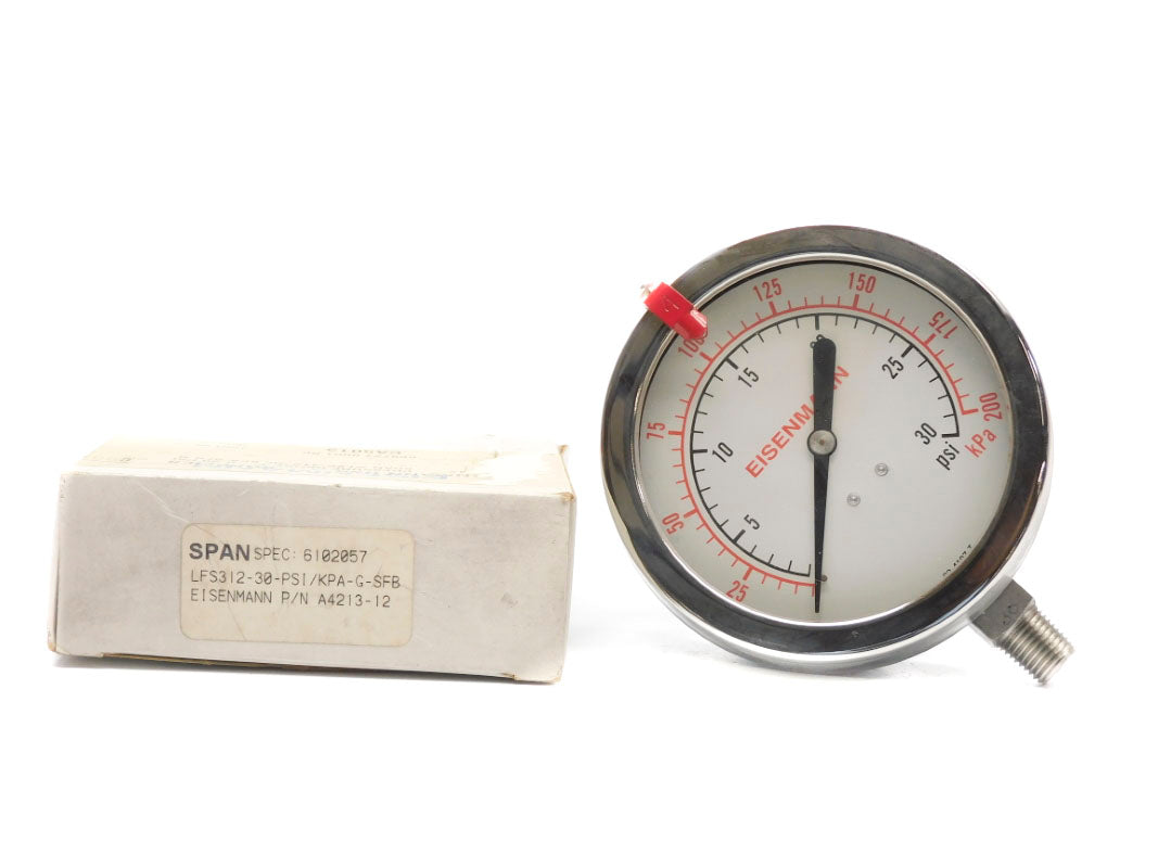 SPAN EISENMANN LFS312-30-PSI/KPA-G-SFB A4213-12 30PSI NSMP