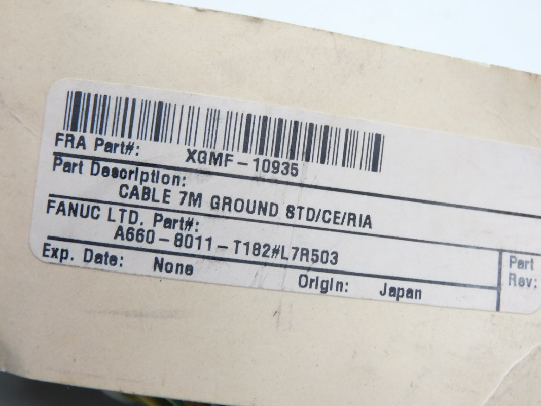 FANUC A660-8011-T182#L7R503 XGMF-10935 NSNP