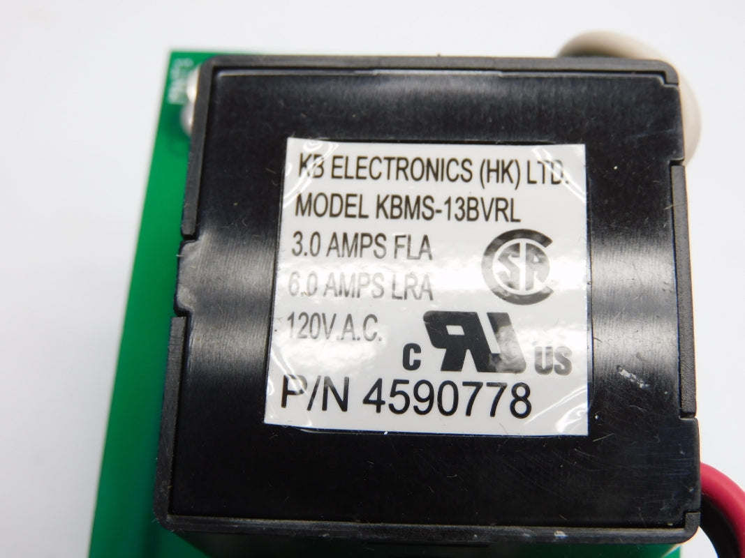 KB ELECTRONICS KBMS-13BVRL 4590778 120VAC 6A NSNP