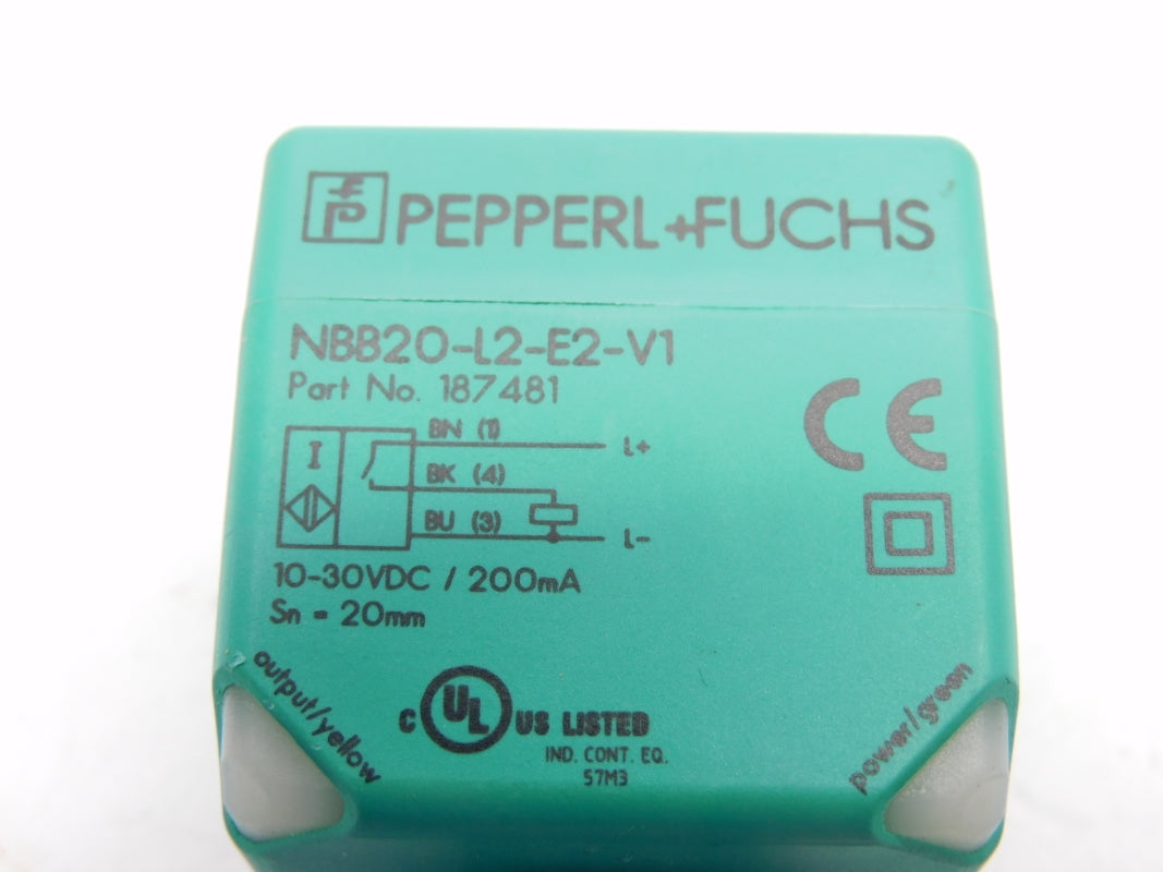 PEPPERL+FUCHS NBB20-L2-E2-V1 187481 10-30VDC NSNP