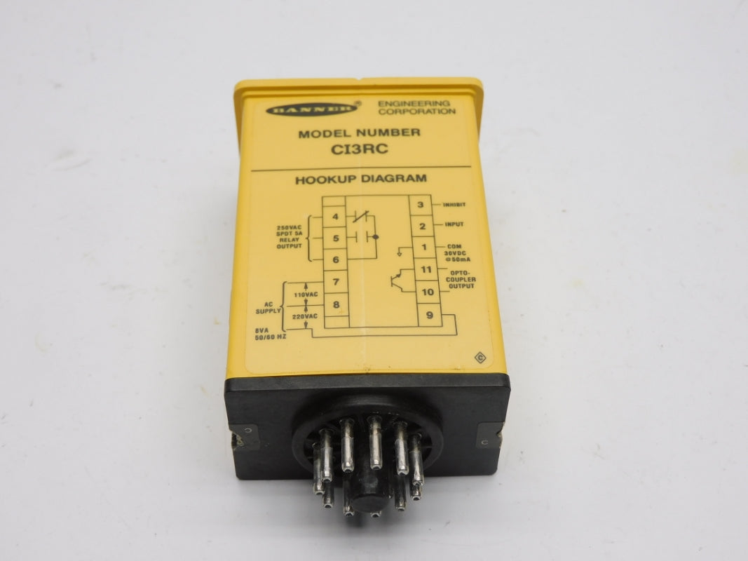 BANNER ENGINEERING CI3RC 110/220VAC 5A UNMP