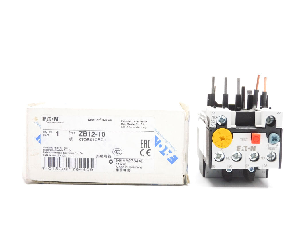EATON XTOB010BC1 ZB12-10 690V 6-10A NSMP