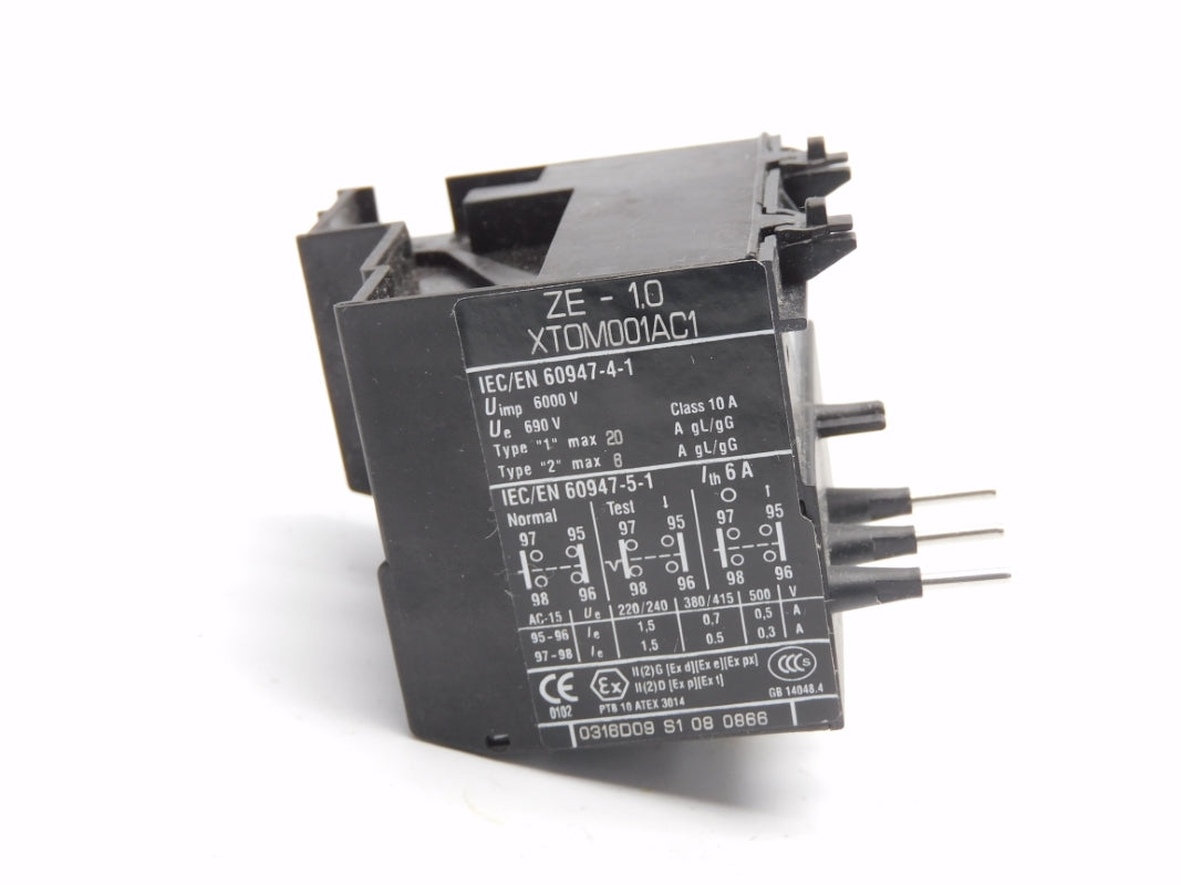 EATON XTOM001AC1 ZE-1,0 690V 0,6-1,0A NSMP