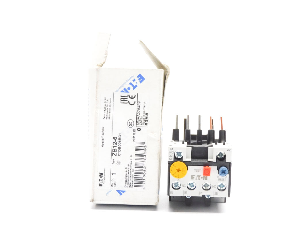 EATON XTOB006BC1 ZB12-6 690V 4-6A NSMP