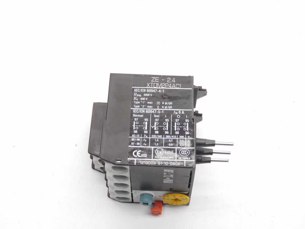 EATON XTOM2P4AC1 ZE-2,4 690V 1,6-2,4A NSMP