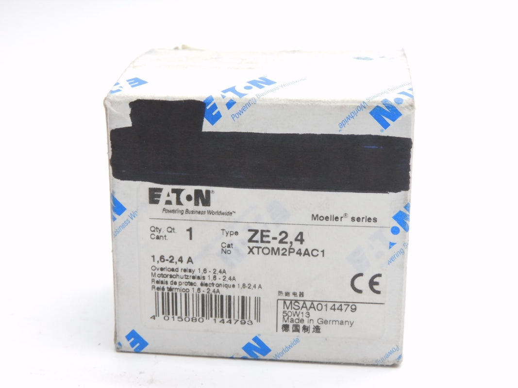 EATON XTOM2P4AC1 ZE-2,4 690V 1,6-2,4A NSMP