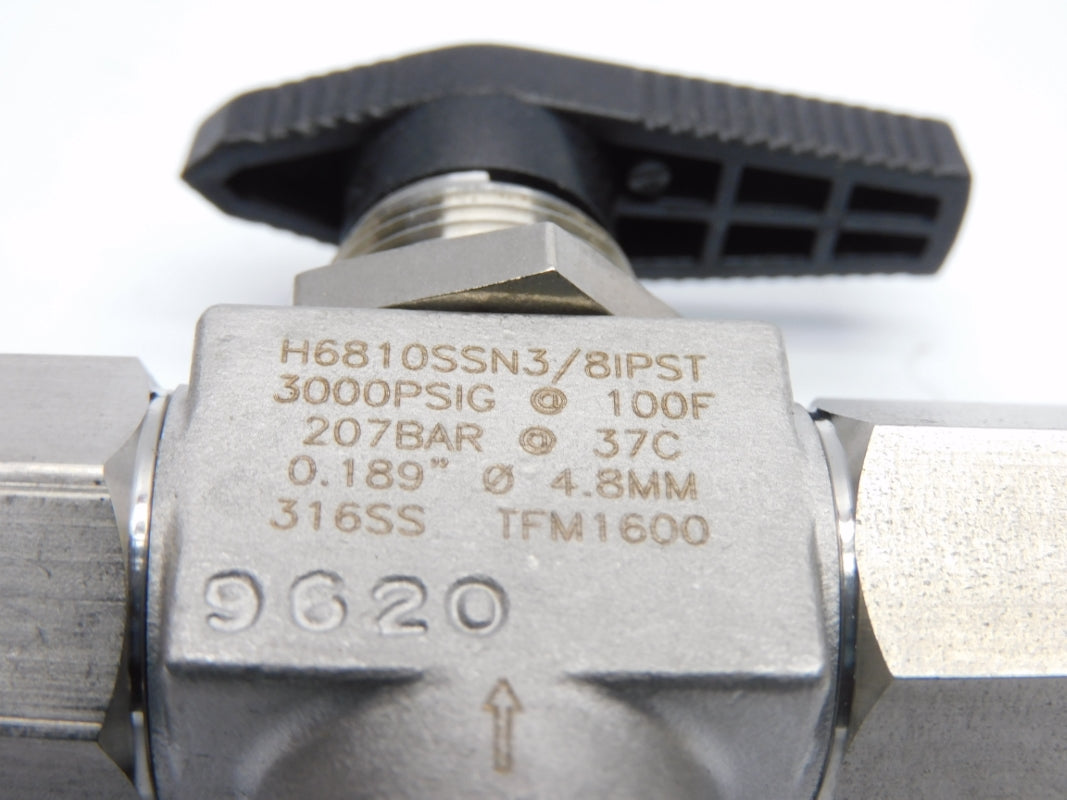 HAM-LET H6810SSN3/8IPST 3000PSI NSMP