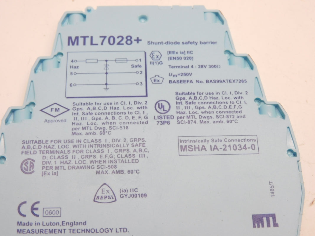 MTL MTL7028+ 28V NSMP
