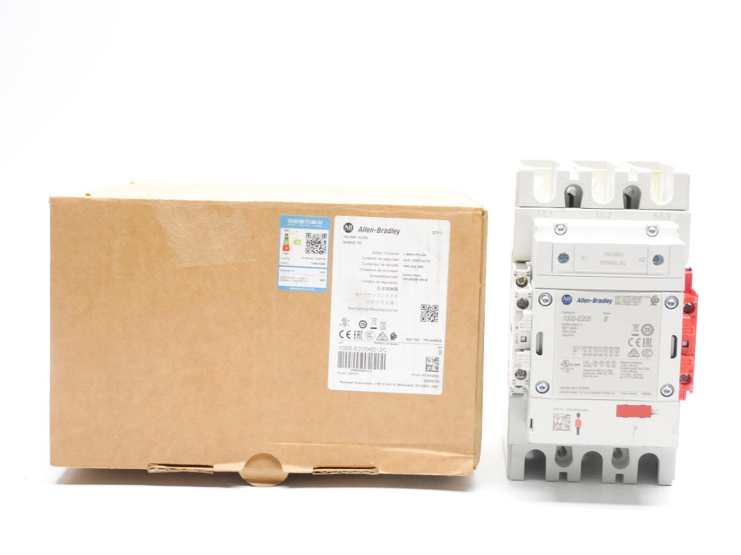 ALLEN BRADLEY 100S-E205KD12C SER. B 100-250VAC/DC 300A (BR/WH) NSMP