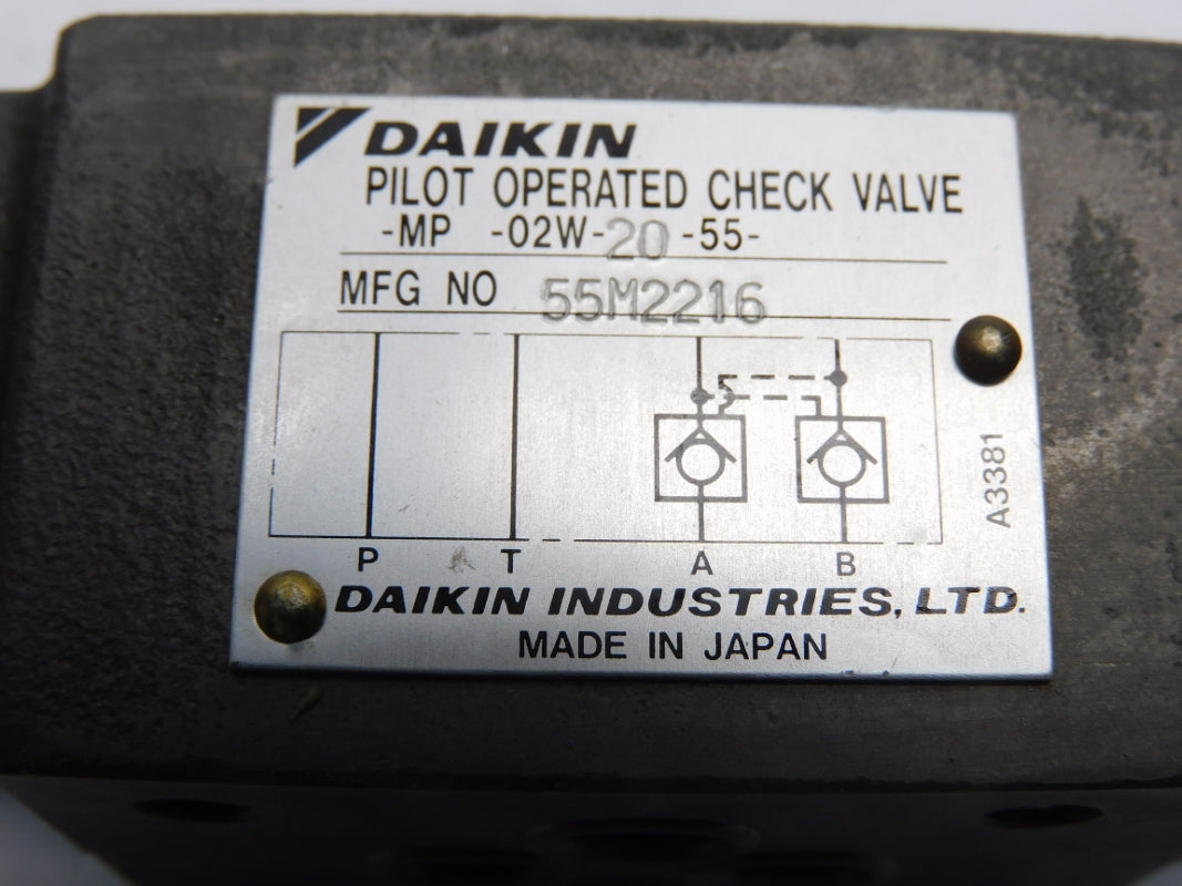 DAIKIN INDUSTRIES MP-02W-20-55 NSNP