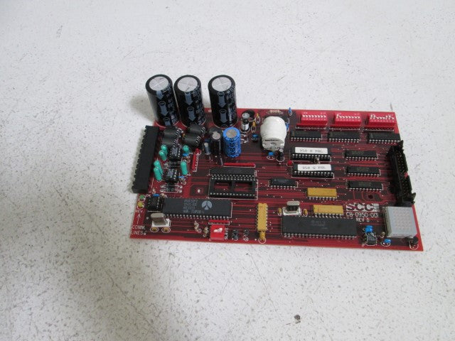 SCC CONTROL BOARD CB-0950-001 REV. D *USED*