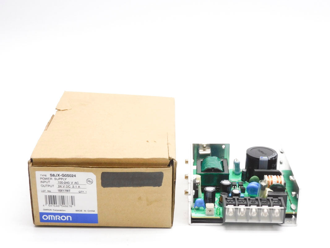 OMRON S8JX-G05024 100-240VAC 1.4A NSMP