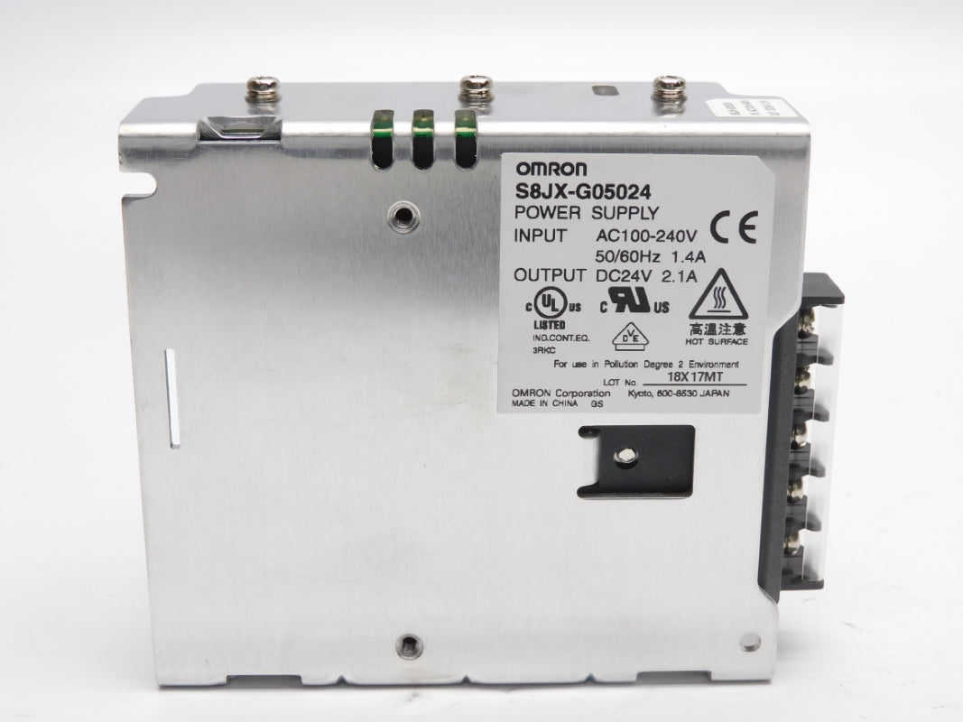OMRON S8JX-G05024 100-240VAC 1.4A NSMP