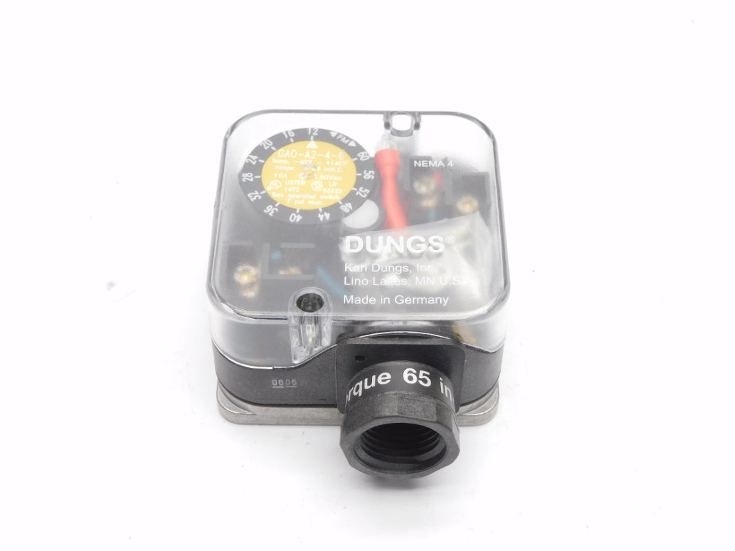 DUNGS D217088 GAO-A2-4-6 20VAC 10A 7PSI 12-60"W.C. NSMP