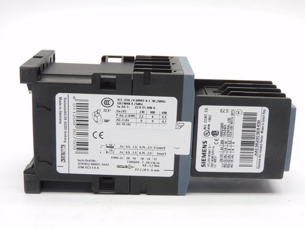 SIEMENS 3RT2016-1BB44-3MA0 24V 10A NSMP