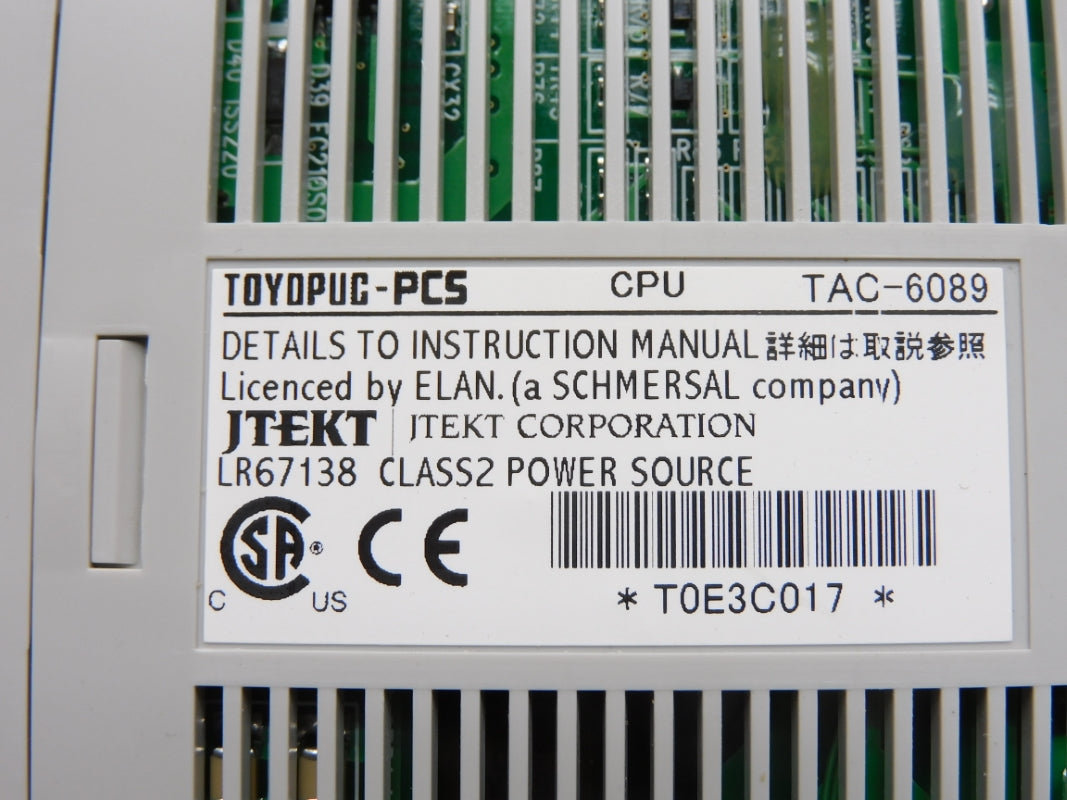 JTEKT TAC-6089 PCS-CPU 24V NSMP