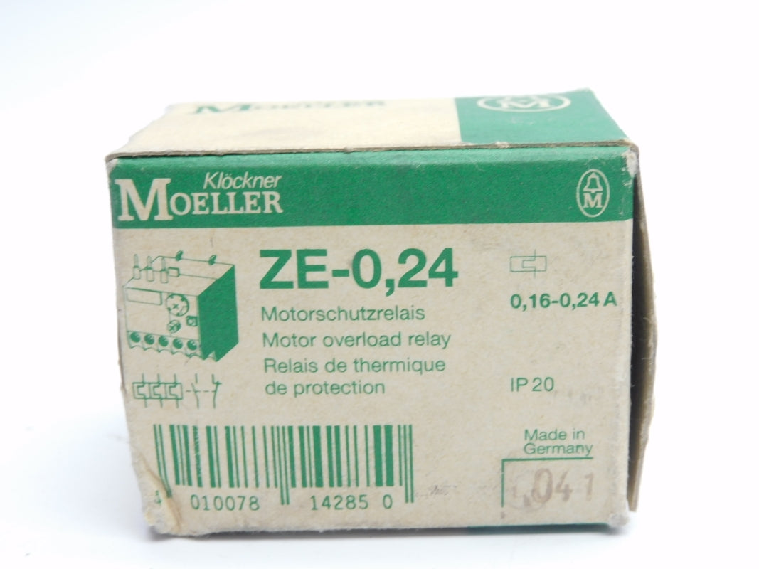 KLOCKNER MOELLER ZE-0.24 660V 0.116-0.24A NSMP