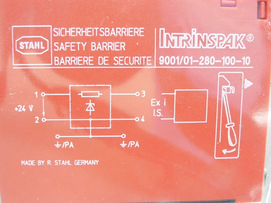 STAHL INTRINSPAK 9001/01-280-100-10 24V NSMP