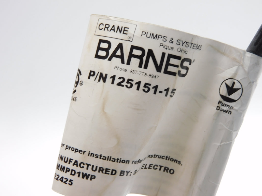 CRANE BARNES 125151-15 125VAC NSNP