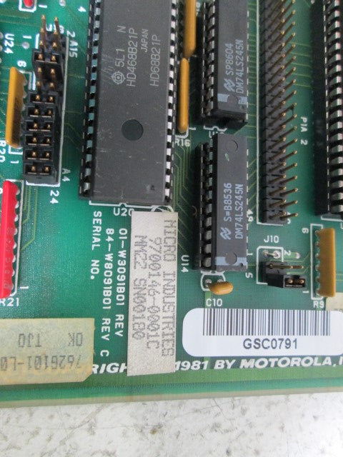 MOTOROLA BOARD 9700146-0001C *USED*