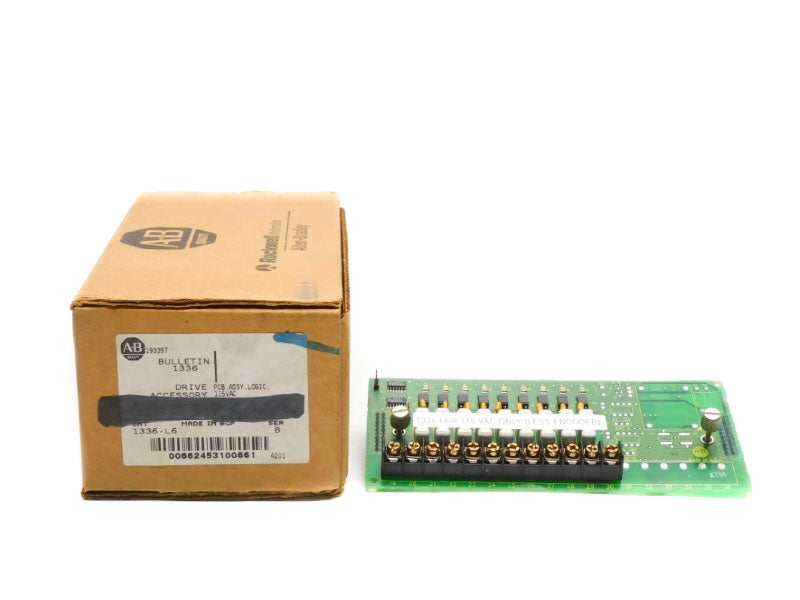 ALLEN BRADLEY 1336-L6 SER. B 115VAC REV. 02 (BR/WH) NSMP