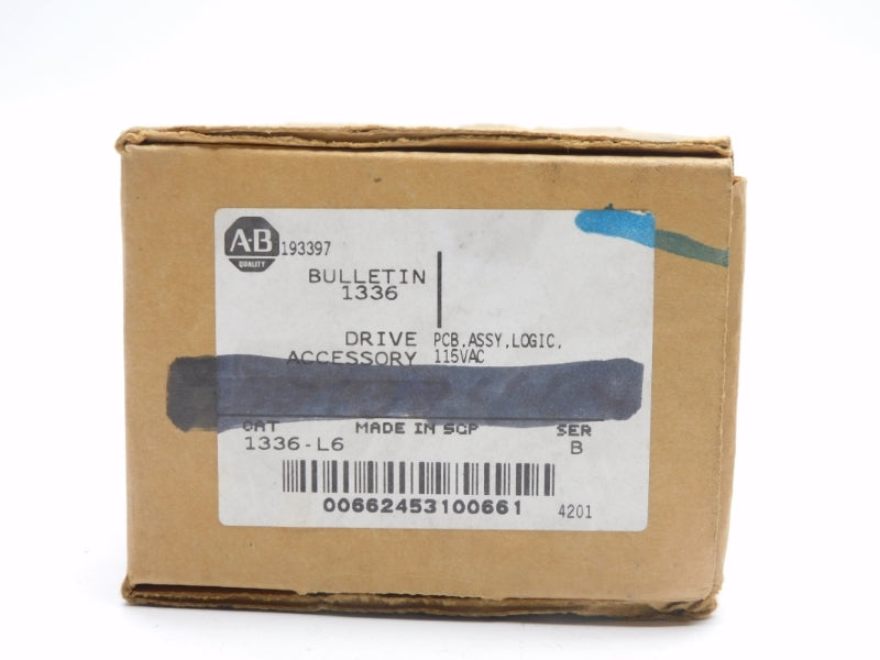 ALLEN BRADLEY 1336-L6 SER. B 115VAC REV. 02 (BR/WH) NSMP