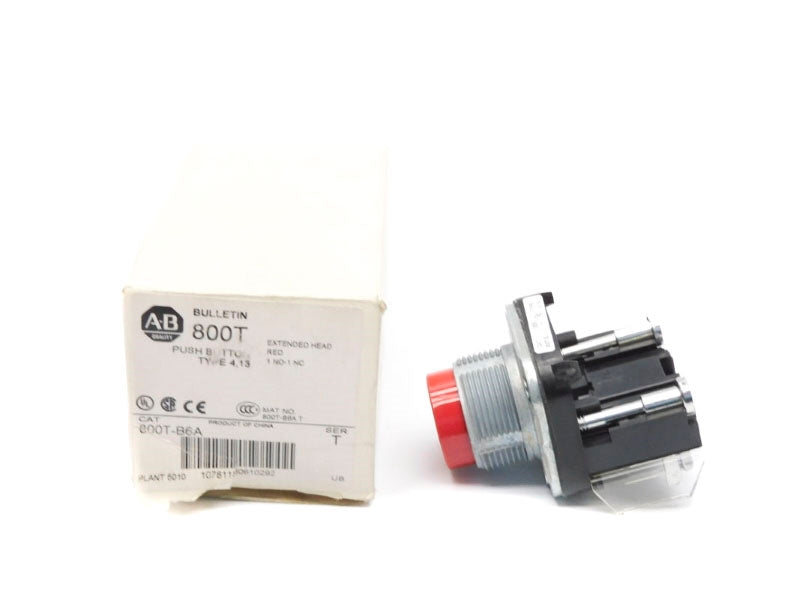 ALLEN BRADLEY 800T-B6A SER. T (BR/WH) NSMP