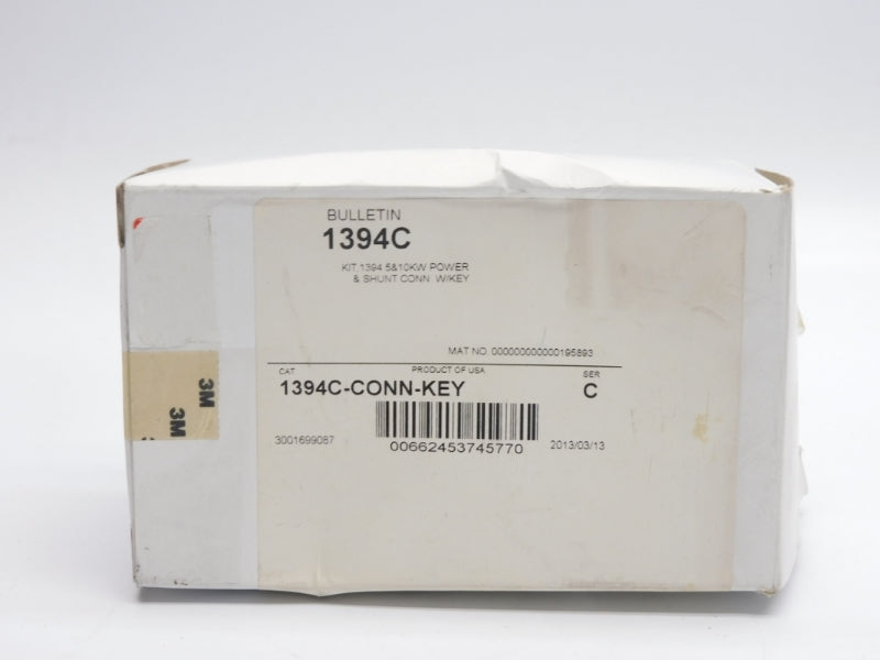 ALLEN BRADLEY 1394C-CONN-KEY SER. C (WH) NSMP