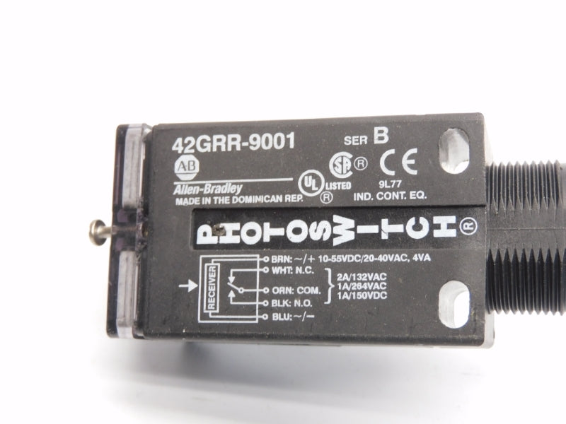 ALLEN BRADLEY 42GRR-9001 SER. B 10-55VDC 20-40VAC 2A UNMP