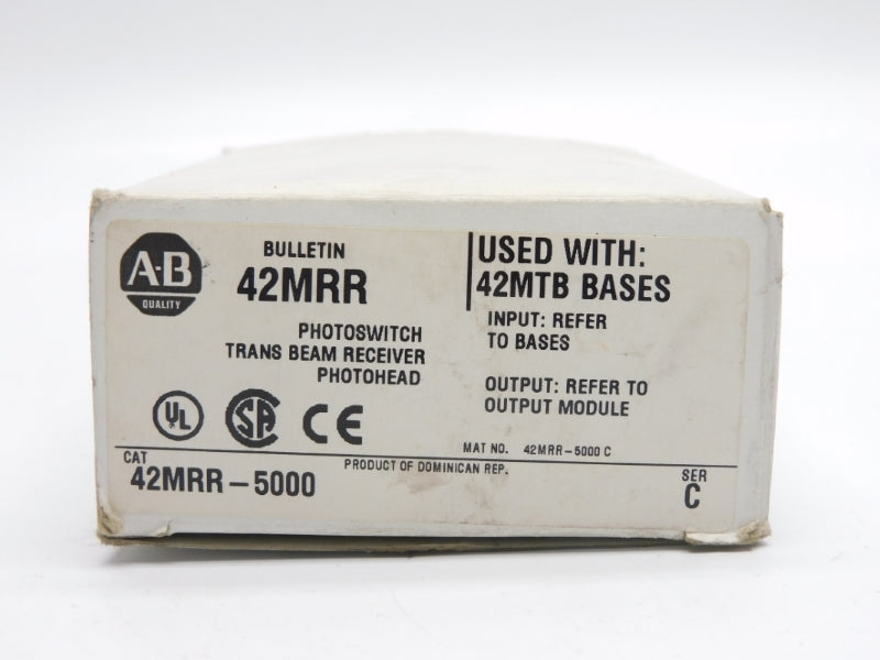 ALLEN BRADLEY 42MRR-5000 SER. C (WH) NSMP