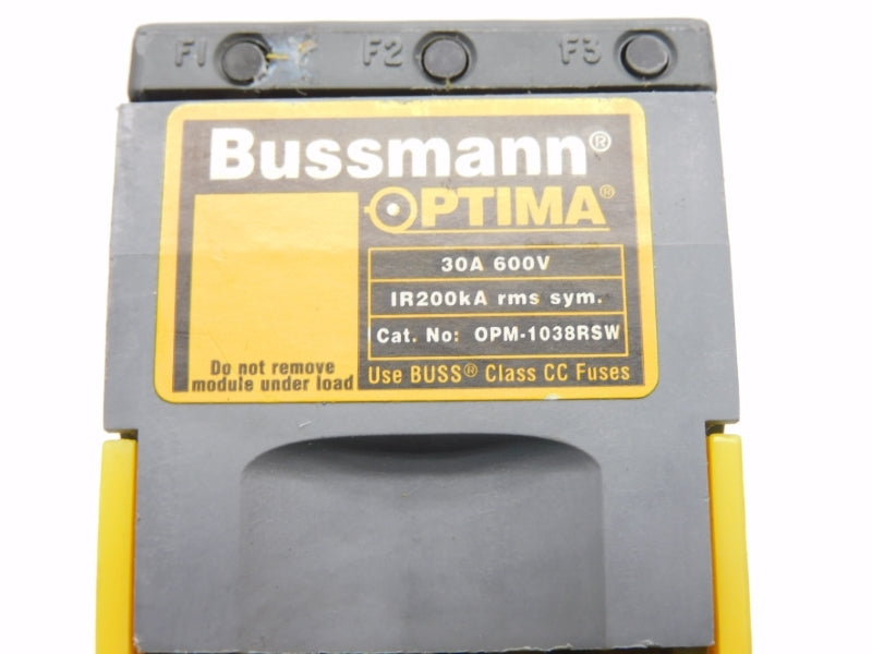 BUSSMANN OPM-1038RSW 600V 30A (AS PICTURED) NSNP
