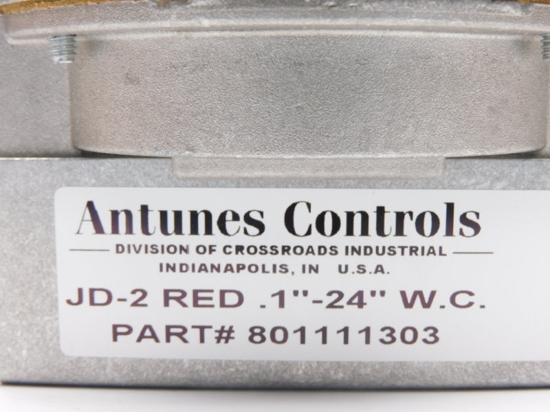 ANTUNES CONTROLS 801111303 JD-2 .1-24"W.C. NSNP