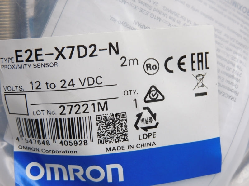OMRON E2E-X7D2-N 12-24VDC 2M NSMP