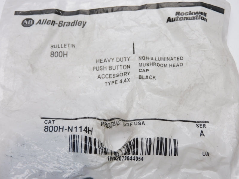 ALLEN BRADLEY 800H-N114H SER. A NSMP