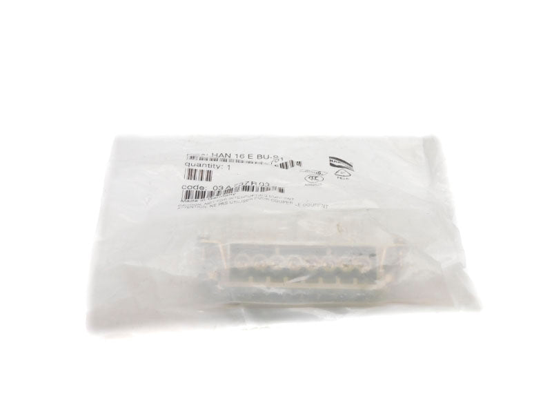 HARTING HAN16EBU-S 09330162701 NSMP