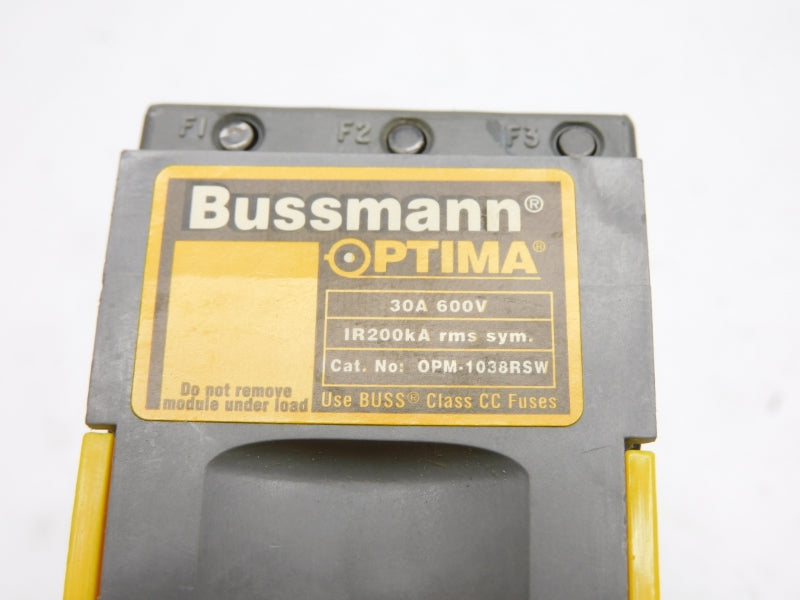 BUSSMANN OPM-1038RSW 600V 30A (AS PICTURED) NSMP