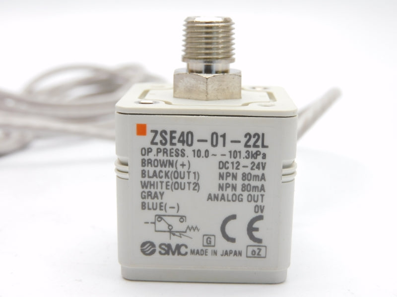 SMC ZSE40-01-22L 12-24VDC NSMP