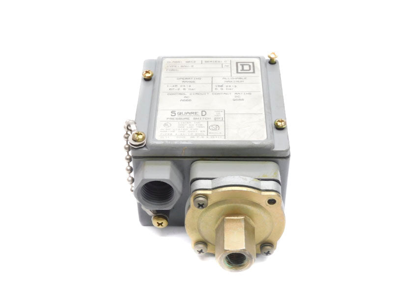 SQUARE D 9012GAW2 SER. C 1-40PSI UNMP