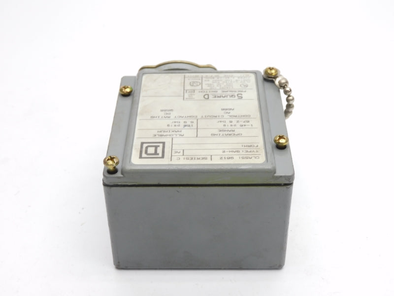 SQUARE D 9012GAW2 SER. C 1-40PSI UNMP