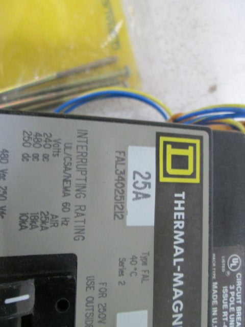 SQUARE D CIRCUIT BREAKER FAL340251212 *NEW NO BOX*