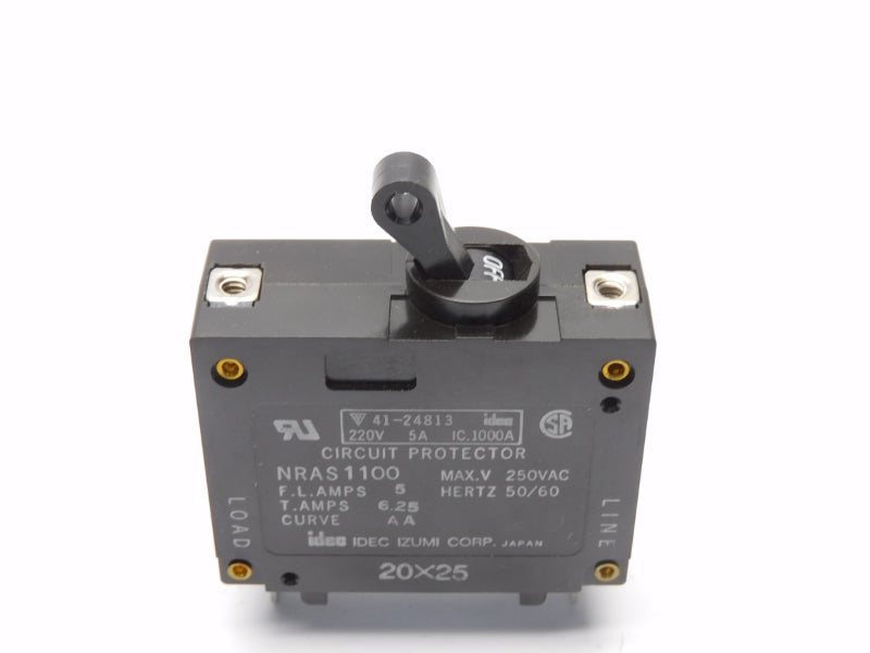 IDEC NRAS11005AAA 20X25 220V 5A NSMP