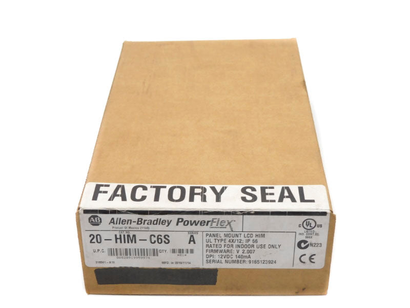 ALLEN BRADLEY 20-HIM-C6S SER. A F/W V2.007 12VDC NSFS