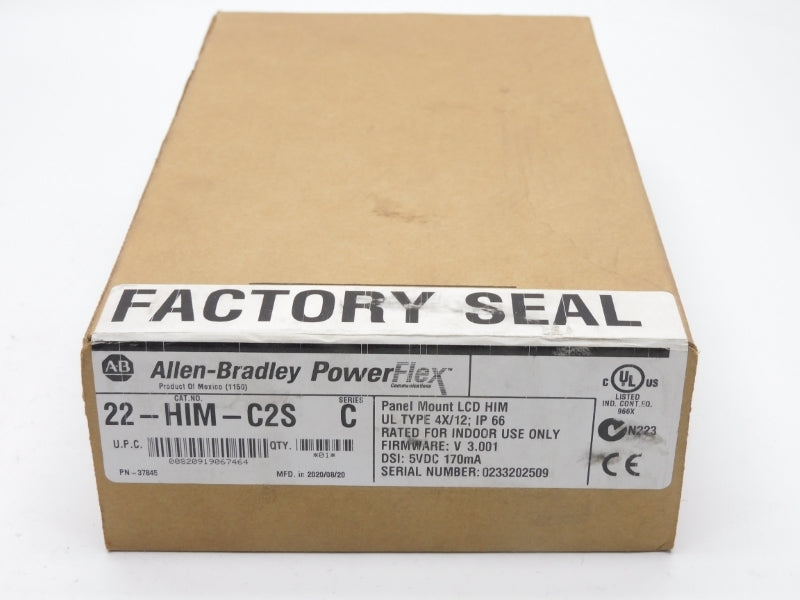 ALLEN BRADLEY 22-HIM-C2S SER. C F/W 3.001 DATE: 2020 NSFS