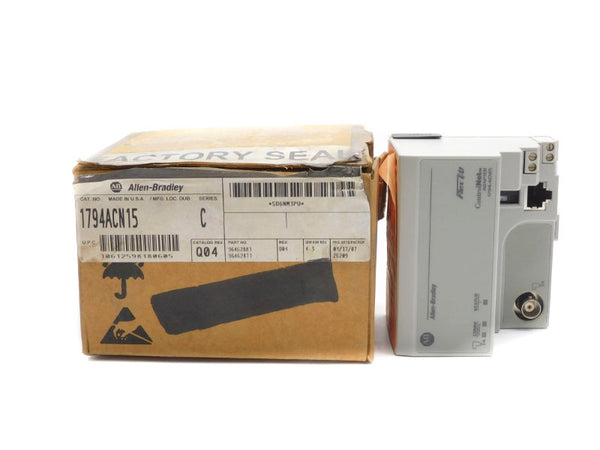 ALLEN BRADLEY 1794-ACN15 SER. C 24VDC F/W 4.3 NSMP
