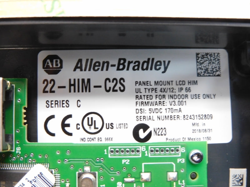 ALLEN BRADLEY 22-HIM-C2S SER. C 5VDC F/W 3.001 NSMP
