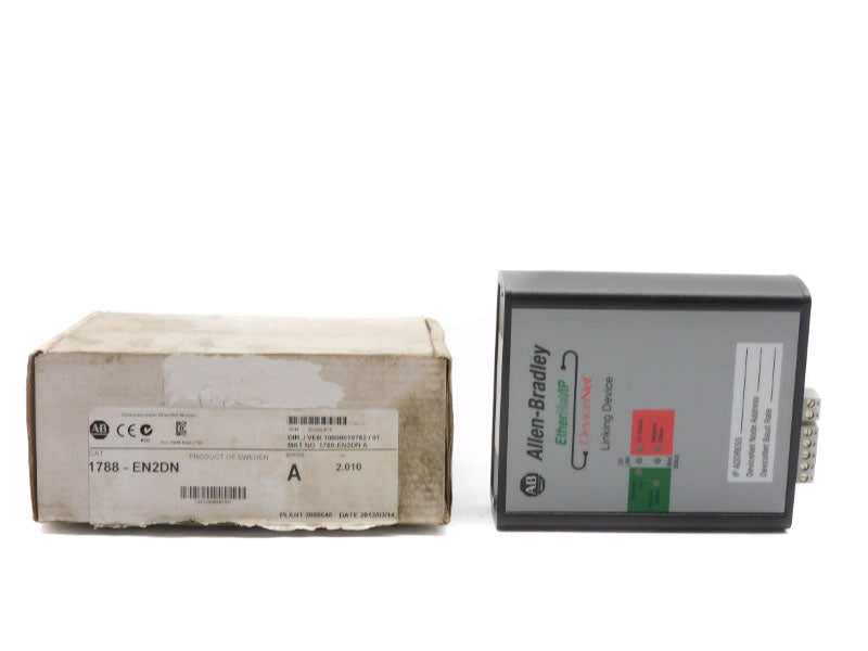 ALLEN BRADLEY 1788-EN2DN SER. A F/W 2.010 NSMP