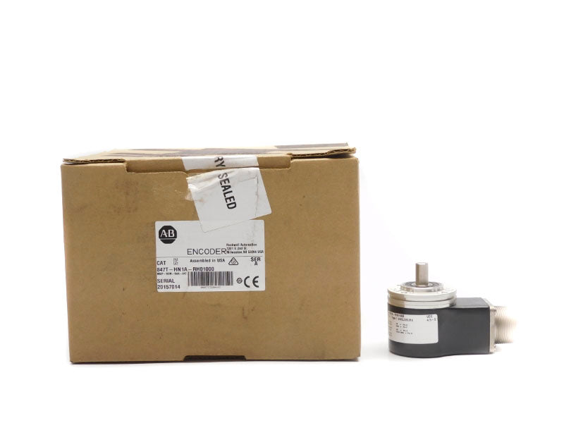 ALLEN BRADLEY 847T-HN1A-RH01000 SER. A 4.5-5.5VDC 1000PPR (BR/WH) NSMP